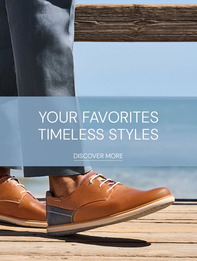 Discover our timeless shoes collection