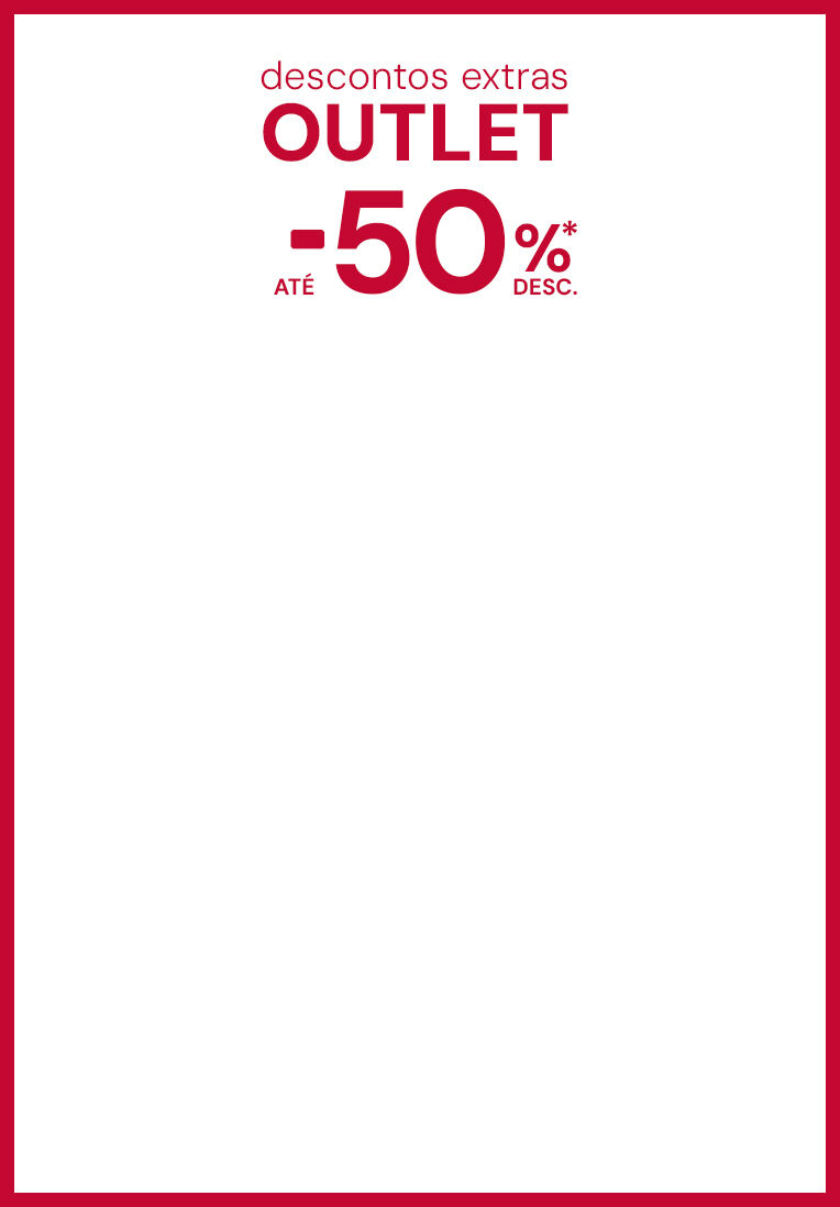 Outlet savings up to 50% off