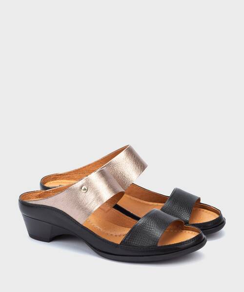 Sandals and Mules | HUELVA W6C-1782C1 | BLACK | Pikolinos