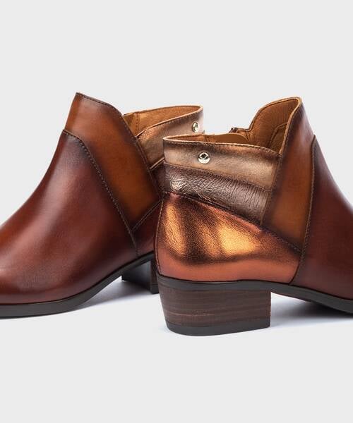 Heeled Booties | DAROCA W1U-8732C3 | COGNAC | Pikolinos