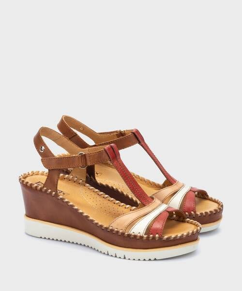 Wedges and platforms | AGUADULCE W3Z-1776C1 | CHERRY | Pikolinos