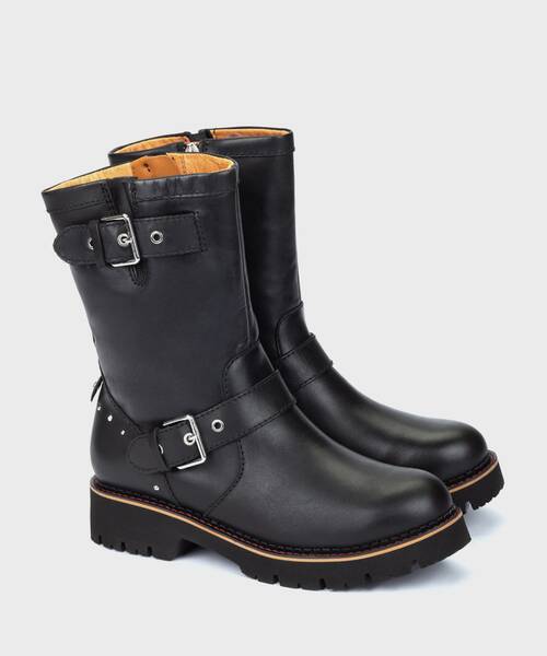 Boots | VICAR W6S-N9741 | BLACK | Pikolinos