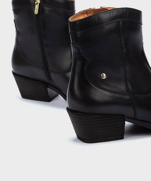 Heeled ankle boots | VERGEL W5Z-8975 | BLACK | Pikolinos