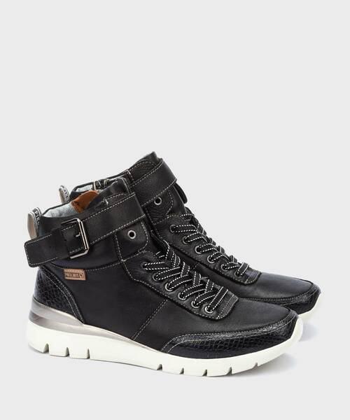 Sneakers | CANTABRIA W4R-8509C1 | BLACK | Pikolinos