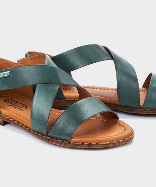 Sandalias planas | ALGAR W0X-0552 | EMERALD | Pikolinos