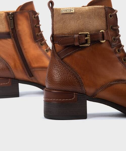 Heeled ankle boots | MALAGA W6W-8953C1 | BRANDY | Pikolinos