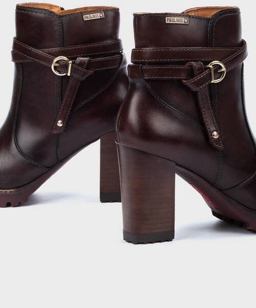 Heeled ankle boots | CONNELLY W7M-8806 | CAOBA | Pikolinos