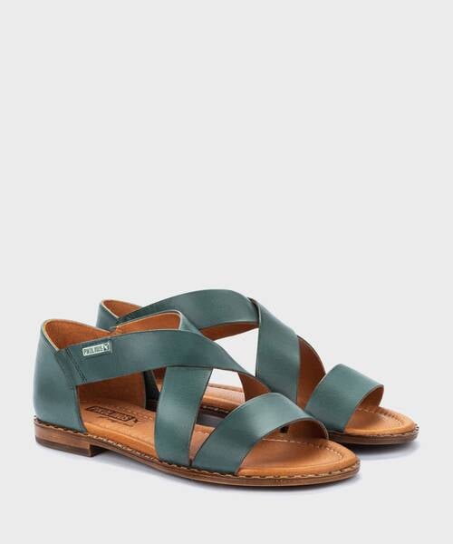 Sandalias planas | ALGAR W0X-0552 | EMERALD | Pikolinos