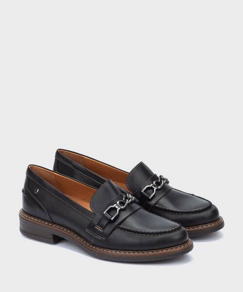 Loafers | ALDAYA W8J-3875 | BLACK | Pikolinos