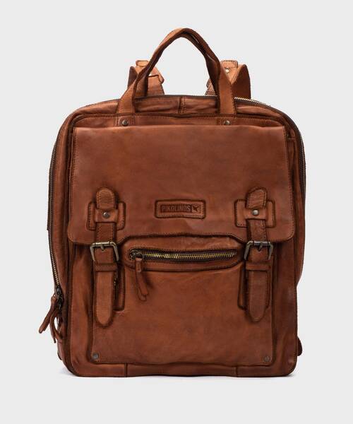 Men's backpacks | CAIMARI MHA-759 | COGNAC | Pikolinos