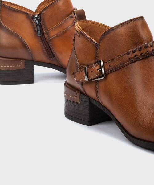 Heeled ankle boots | MALAGA W6W-7536C1 | BRANDY | Pikolinos