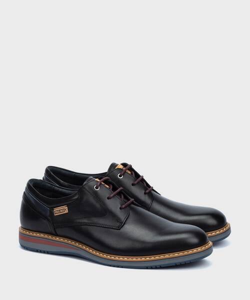 Chaussures à lacets | AVILA M1T-4050 | BLACK | Pikolinos