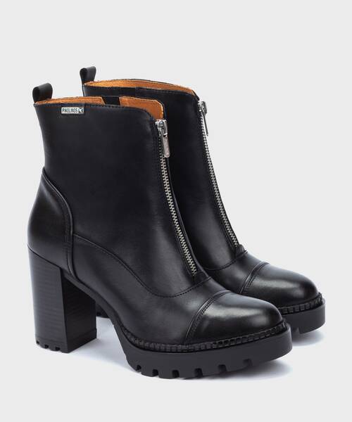 Heeled ankle boots | CERVERA W1J-8829 | BLACK | Pikolinos