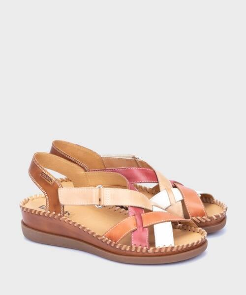 Wedges | CADAQUES W8K-0741C3 | BRANDY-NEC | Pikolinos