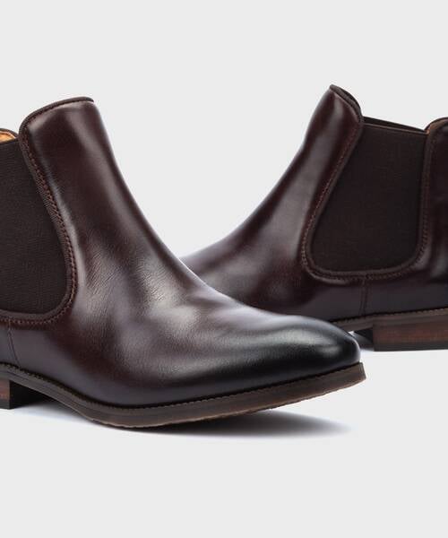 Bottines Plates | ROYAL W4D-8637ST | CAOBA | Pikolinos