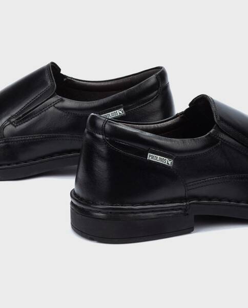 Slip on and Loafers | BERMEO PKM0M-3157BZ | BLACK | Pikolinos