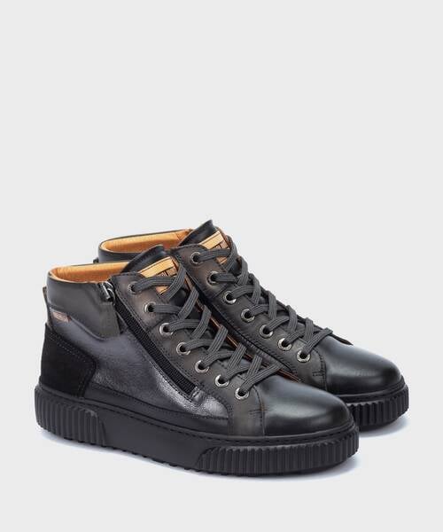 Sneakers | RIELLS W4Z-8584C1 | BLACK | Pikolinos