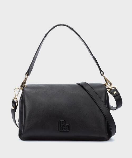 Women's crossbody bags | PAU WHA-1113 | BLACK | Pikolinos