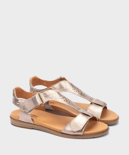 Flat sandals | FORMENTERA W8Q-0818CL | STONE | Pikolinos