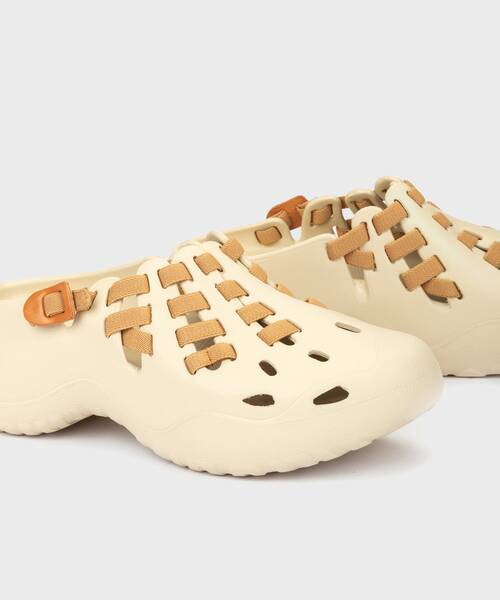 Sabots | ROMANA W8G-0520EL | CREAM | Pikolinos