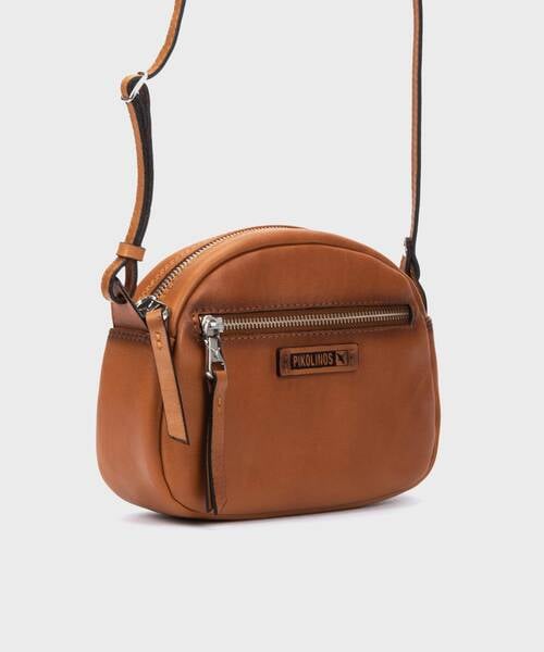 Women's crossbody bags | DURANGO WHA-1120 | BRANDY | Pikolinos