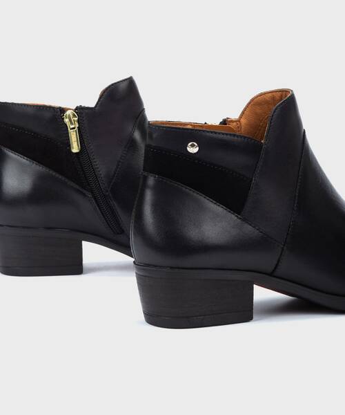 Heeled ankle boots | DAROCA HAW1U-8732C2 | BLACK | Pikolinos