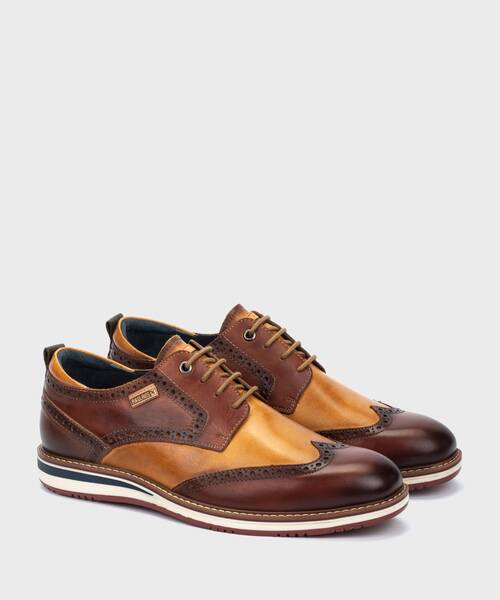 Sapatos casual | AVILA M1T-4191C3 | COGNAC | Pikolinos