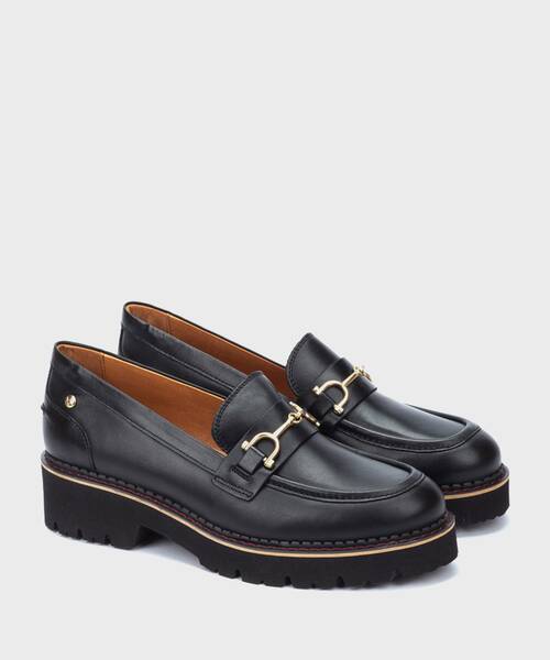 Mokassins | VICAR W6S-3889 | BLACK | Pikolinos