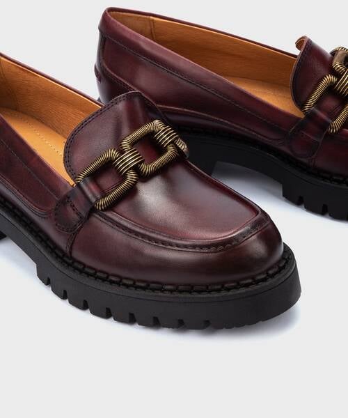 Mocasines | AVILES W6P-3742 | GARNET | Pikolinos