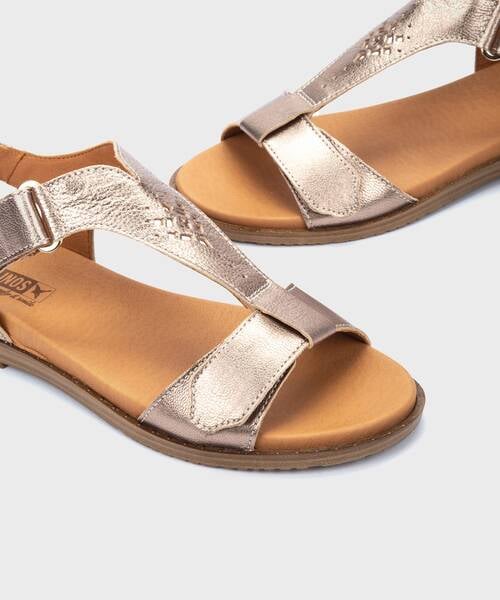 Flat sandals | FORMENTERA W8Q-0818CL | STONE | Pikolinos