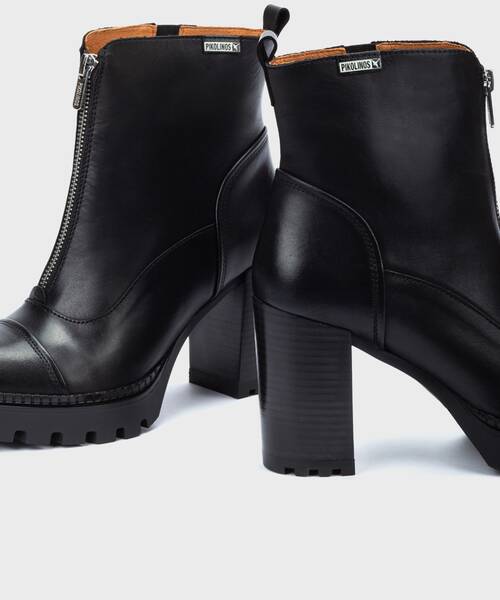 Heeled ankle boots | CERVERA W1J-8829 | BLACK | Pikolinos