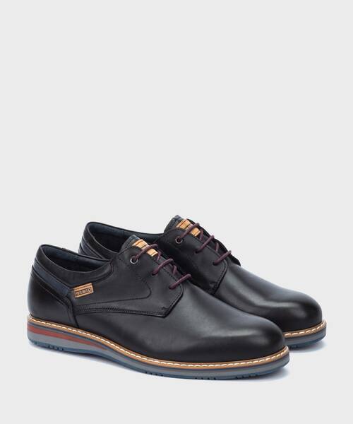 Chaussures à lacets | AVILA HAM1T-4050 | BLACK | Pikolinos